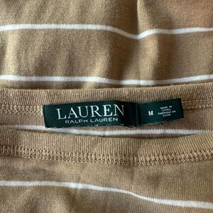 Striped Gold Ralph Lauren Women's Top